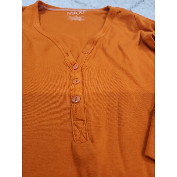 MAX RAVE Slim form fitted Women Small Orange Bella Swan Elena Gilbert vibes 90s - Picture 3 of 7